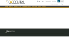 Desktop Screenshot of dcdental.com