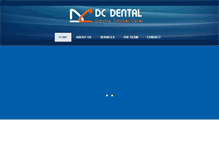Tablet Screenshot of dcdental.com.au