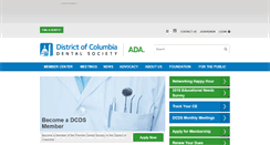 Desktop Screenshot of dcdental.org